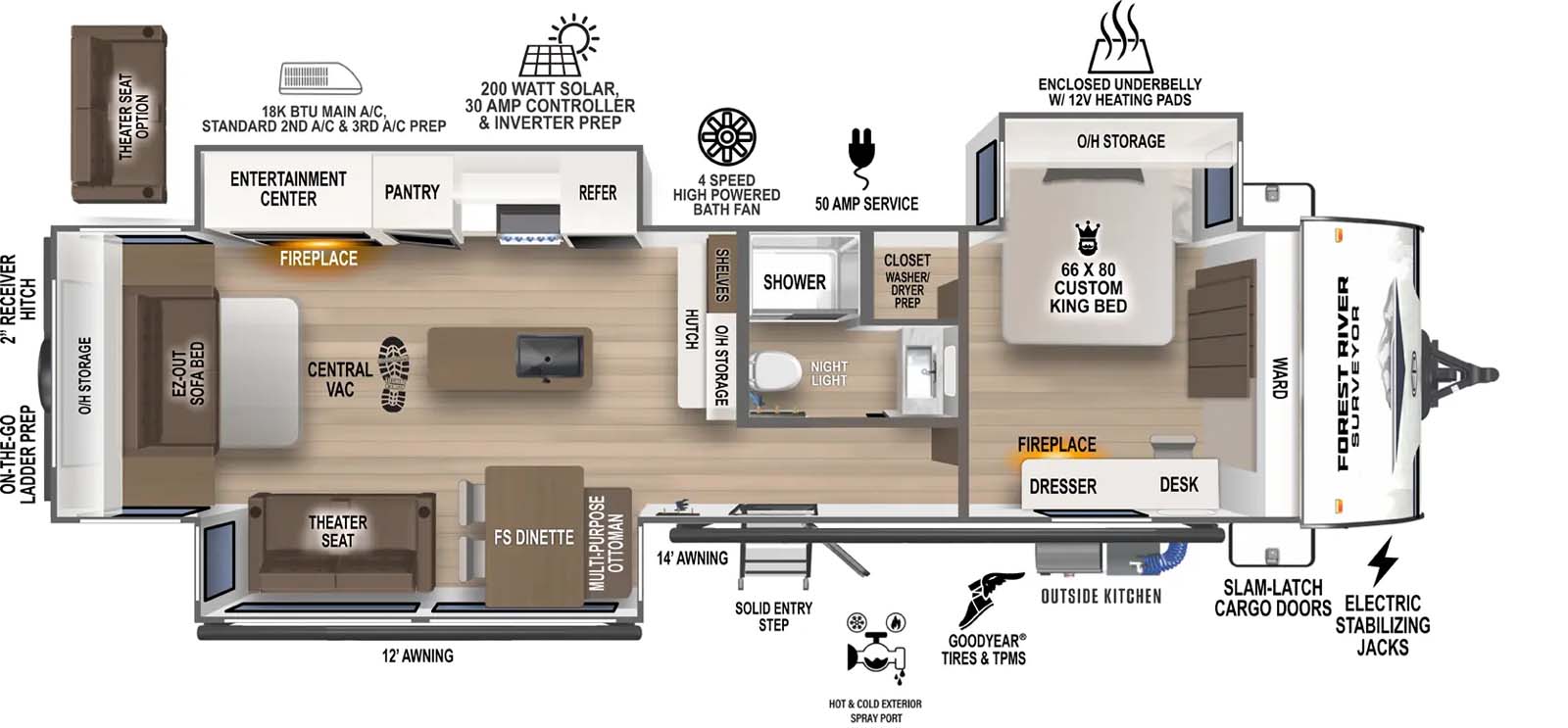 305RLBS Floorplan Image